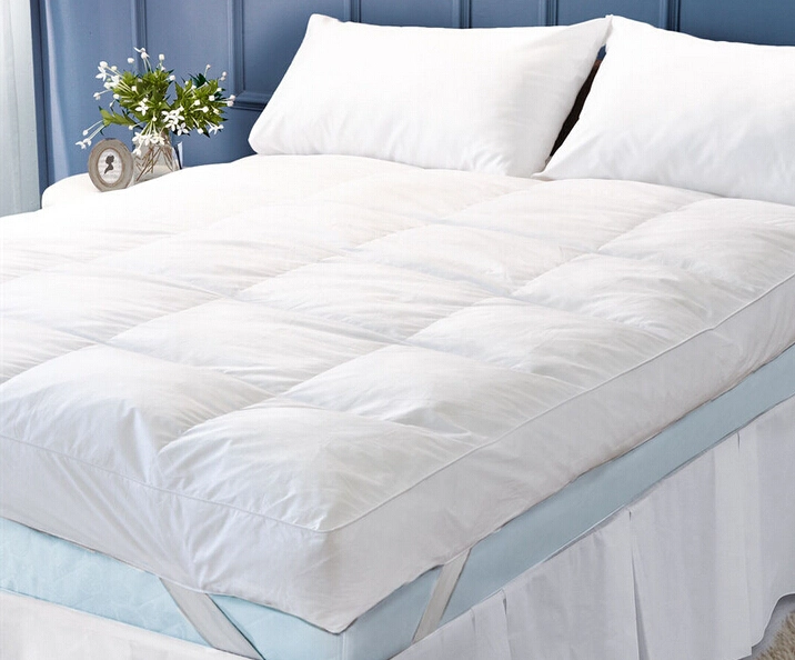 High Quality Cotton Mattress Topper Soft Down Alternative Mattress Pad Hotel Mattress Topper