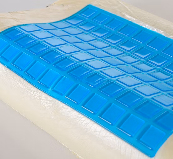Almohada de gel de refrigeración al por mayor Almohada de espuma viscoelástica de gel de hielo
